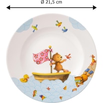 Villeroy & Boch Assiette plate pour enfant Happy as a Bear