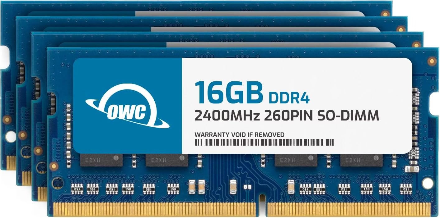 16gb Ddr4 Ram Dimm Ddr4 2400mhz OWC (4x 16GB) 2400MHz