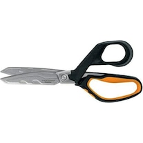 Fiskars Heavy-duty scissors, Up to 30% more power, Length 21 cm, Durable stainless steel/artificial (21 cm)