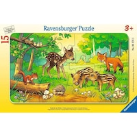 Ravensburger Enfants des animaux de la forêt (15 pièces)