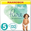 Pampers Protection pure (Taille 5, Pack mensuel, 132 pièce(s))