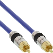 InLine Cinch cable AUDIO (0.50 m, Mid range, Cinch)