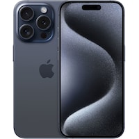 Apple iPhone 15 Pro (256 GB, Blue Titanium, 6.10", SIM + eSIM, 48 Mpx, 5G)