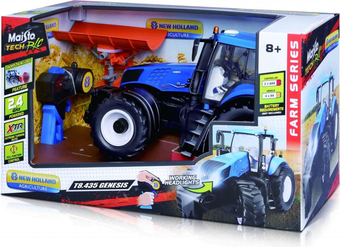 Maisto Tracteur New Holland avec chasse neige acheter sur Galaxus