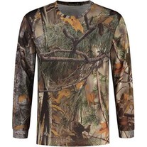 Stealth Gear T-shirt long sleeve camo forest print size XL (XL)