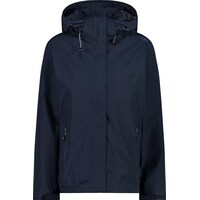 CMP Campagnolo CMP, Zip Hood Jacket With Ventilation , BLACK BLUE, D36 (36)