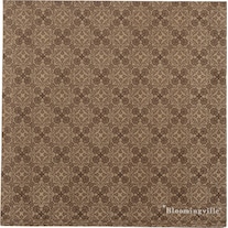 Bloomingville Vishal Napkin, Brown, Paper (33 x 33 cm)