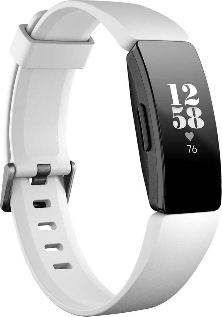 (新品未開封)Fitbit Inspire HR ホワイト/ブラック Amazon.com: Fitbit Inspire HR Heart Rate and Fitness Tracker