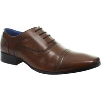 Roamers 4 oeillets Punch Cap Chaussures Oxford en cuir