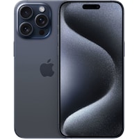Apple iPhone 15 Pro Max (256 Go, Blue Titanium, 6.70", SIM + eSIM, 48 Mpx, 5G)