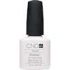 CND Shellac UV Color Coat Cream Puff (White, Gel-Effect Nail Polish)