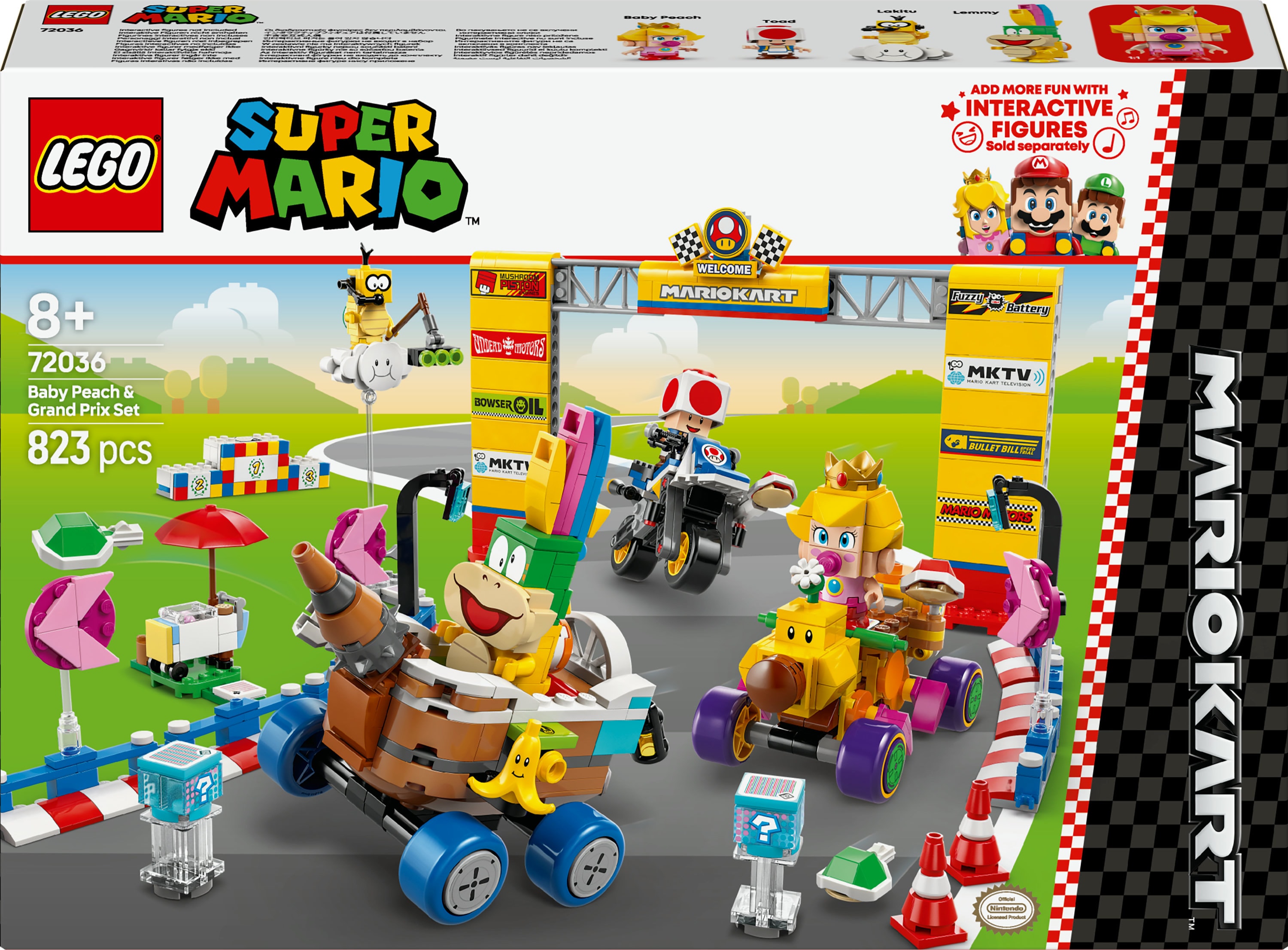 Mario kart building set online