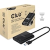 Club 3D USB A to HDMI 2.0 Dual Monitor 4K 60Hz Adapter