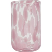 Oyoy Drinking Glass Jali 200 ml, 1 piece, Pink/Transparent (0.20 l, 1 x)