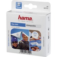 Hama 00007112. Product Color: Transparent, Shape: Circle. Diameter: 6 mm. Stickers per set: 300 pcs(e