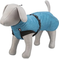 Trixie Riom, manteau d'hiver, pour un chien, bleu, M : 50 cm (M, Manteau pour chien)