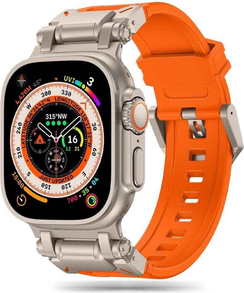 Tech Protect Delta Pro Strap for Apple Watch 4 5 6 7 8 9 SE Ultra 1 2 42 44 45 49 m TPU Aluminium 9 Galaxus
