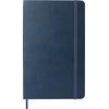 Moleskine Carnet Classic Large (A5, À rayures, Couverture rigide)