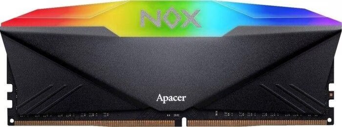 Apacer NOX RGB memory, DDR4, 8 GB, 3200 MHz, CL16
