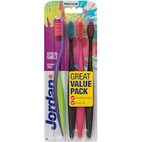 Orkla Jordan Toothbrush Ultimate You medium - Mix Colours 1p.-4pcs