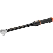 Bahco Mechanical click-on torque spanner, adjustable, with window scale & fixed through-ratchet (1/2'', 20 Nm, 100 Nm)
