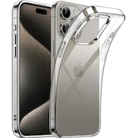 Screenguard Apple iPhone 15 Pro Étui souple en TPU transparent (iPhone 15 Pro)