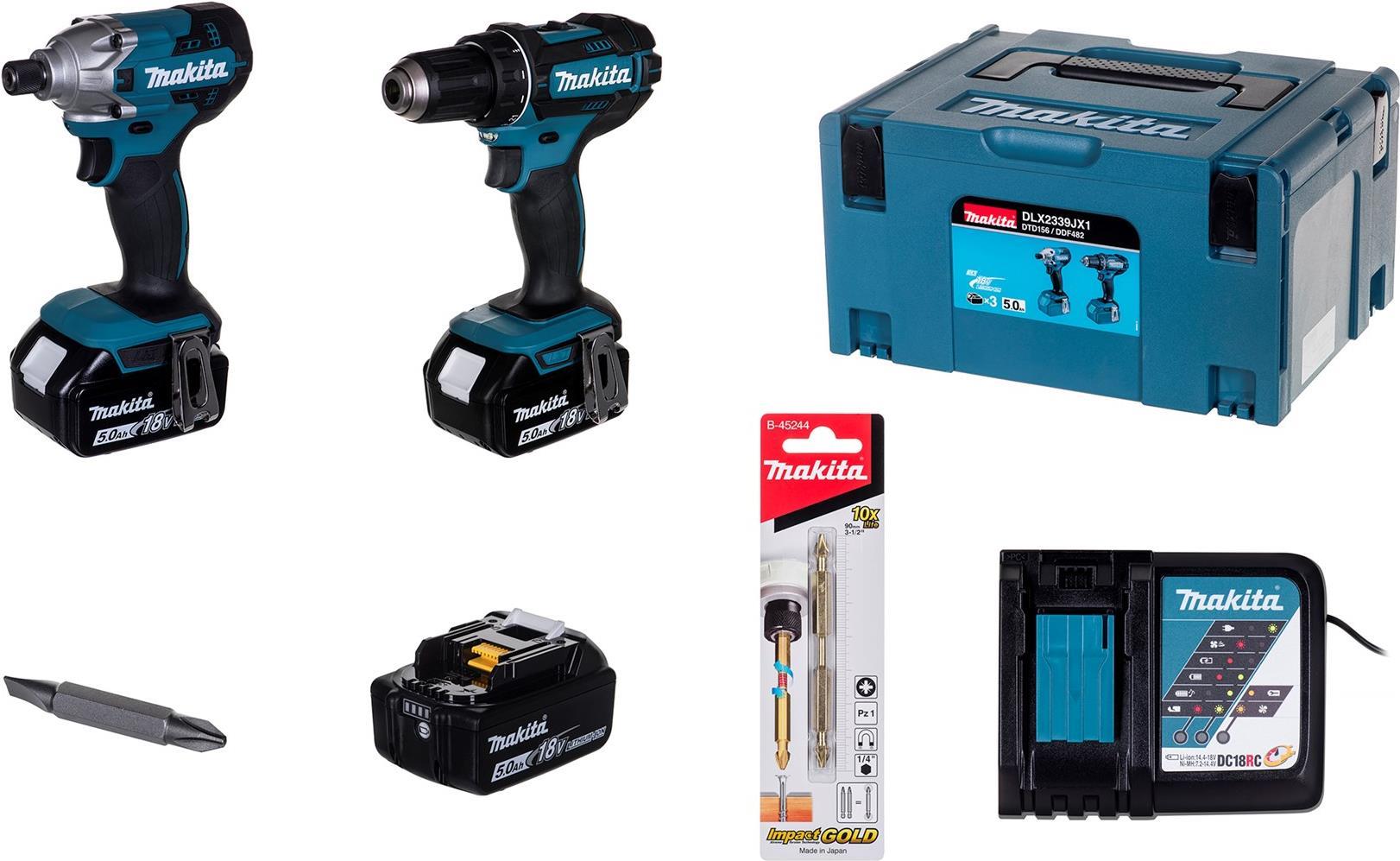 Makita DLX2339JX1 Rechargeable battery operated buy at Galaxus