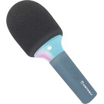 Kidywolf Microphone Bluetooth avec lumière bleue