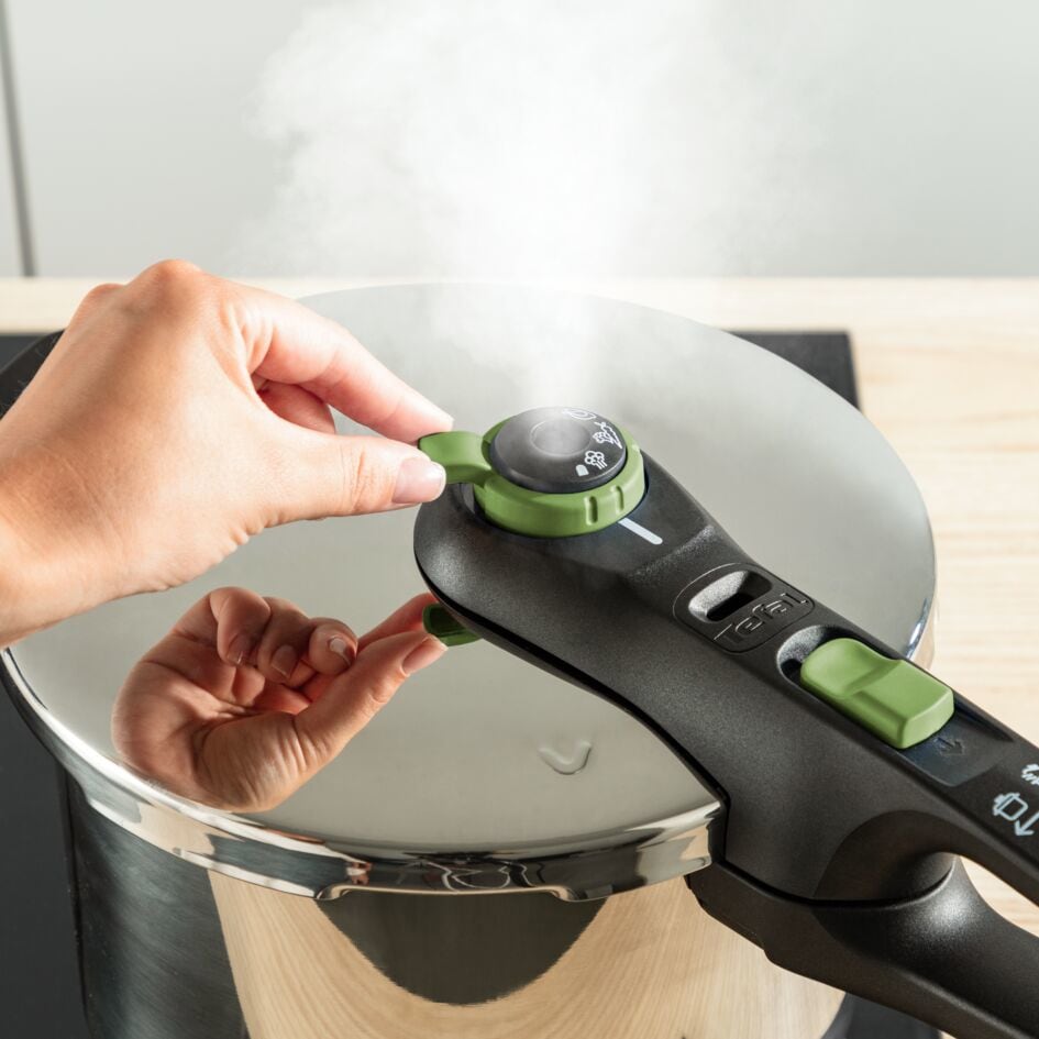 Tefal Secure Trendy Pressure Cooker 4 l without basket moringa green 25 cm Saucepan Stainless steel Galaxus