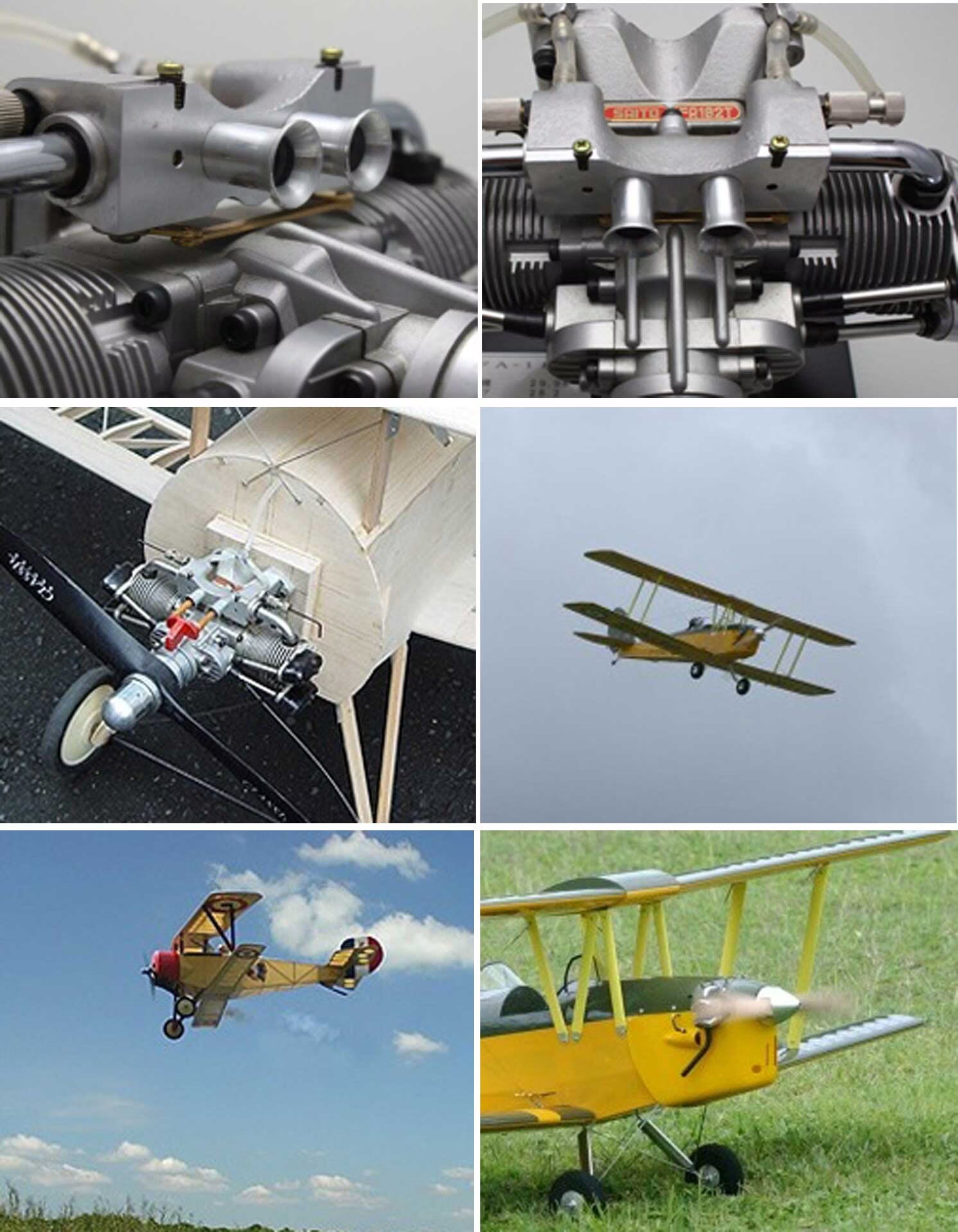 Saito fa-182td 2-cylinder boxer 4t-engine - buy at Galaxus