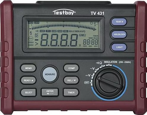 TESTBOY Multimètre Numérique Avec Capteur De Tension Et Lampe LED