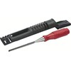 Bahco Chisel with red polypropylene handle, 10 mm (10 mm)