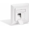 Goobay CAT 6a flush-mounting box UP 2x RJ45 network outlet shielded