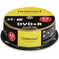 Intenso DVD+R Cake Box (25 x)