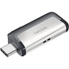 SanDisk Ultra Dual Drive (128 GB, USB C, USB Type A)