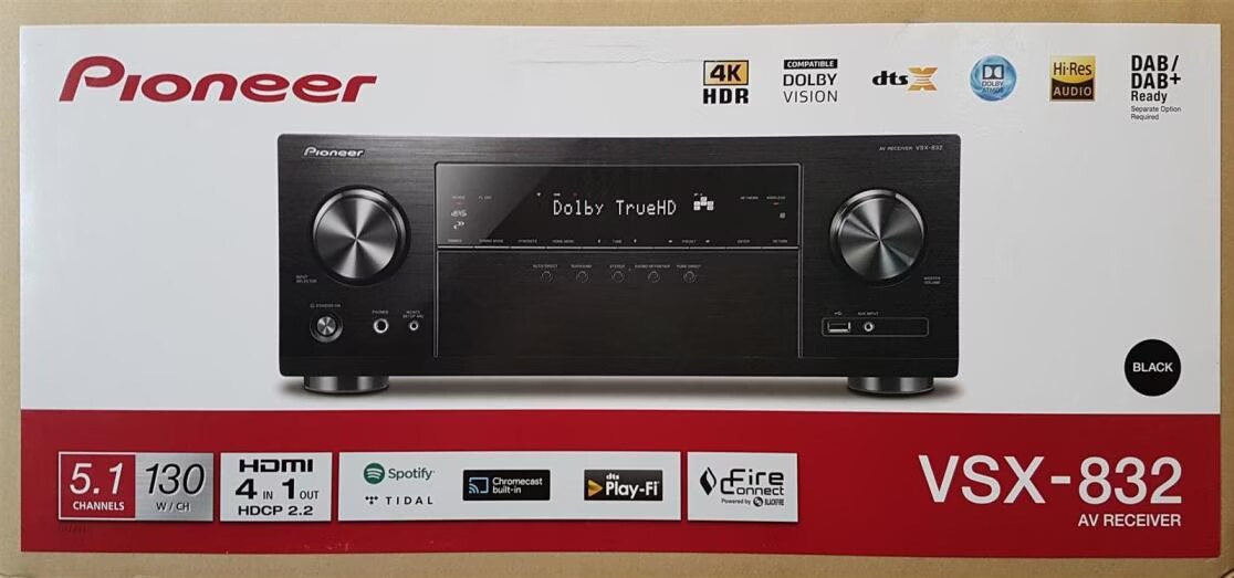 Question about Pioneer Vsx-832