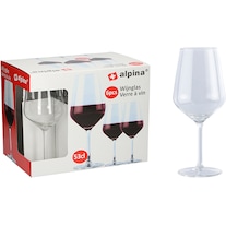 Alpina Besteck Red wine goblet set of 6 53cl (53 cl, 6 x, Red wine glasses)
