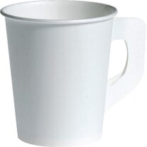 Huhtamaki Paper cup with handle huhtamaki, 17,5 cl, pack of 80.