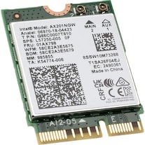 Intel WLA/Wi-Fi 6 AX201 2230 2x2 AX+BT No vPro (M.2 Key M)