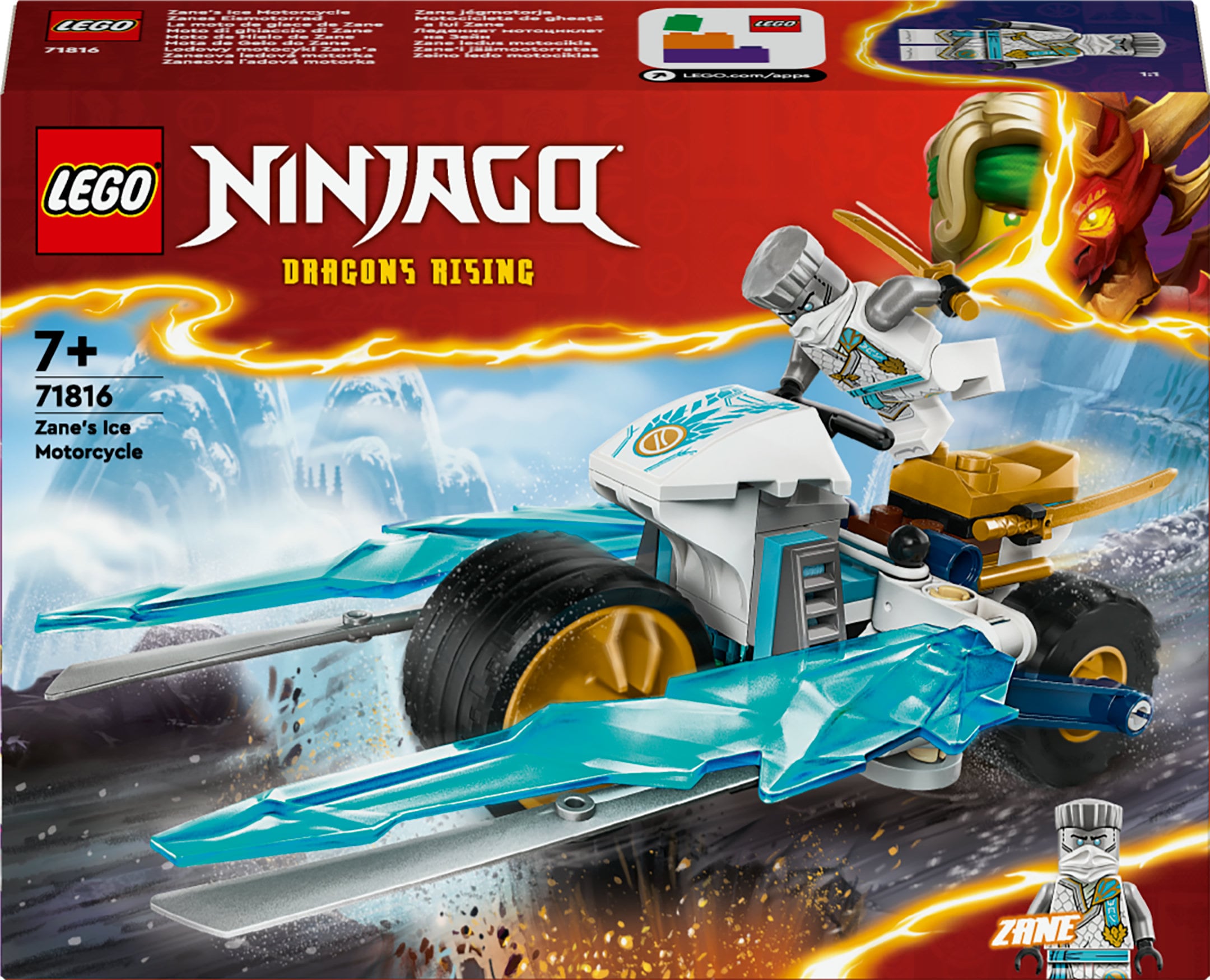 LEGO Zane s Ice Motorcycle 71816 LEGO Ninjago buy at Galaxus