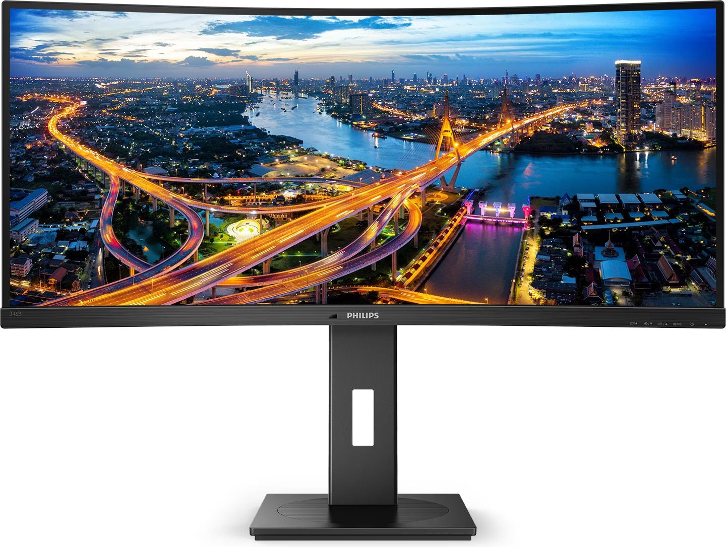 Ultrawide Lcd Monitor 34 Curved Monitor Philips 346b1c G Sync