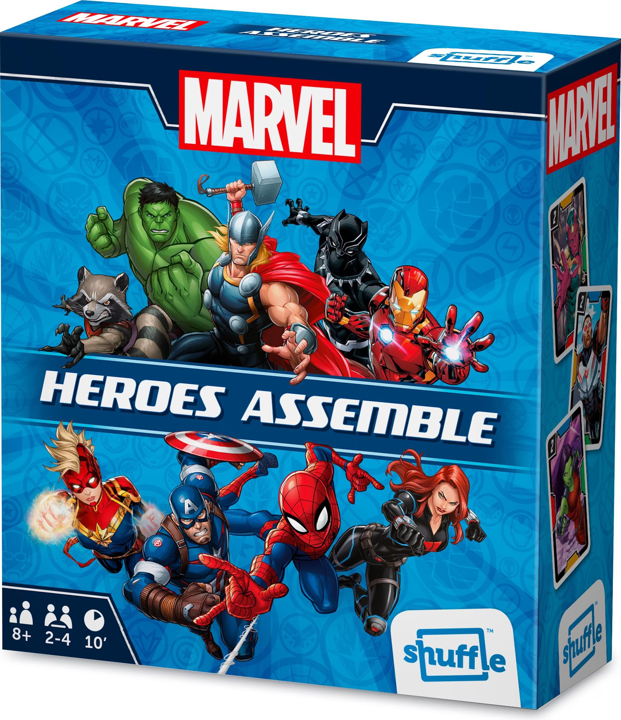 Super Heros Jouet Garcon Jeu De 54 Cartes Marvel - Iron Man, Spider-Man - Jeu  De Société Et Collection Jeu Cartes Marvel, image size:2075x2405