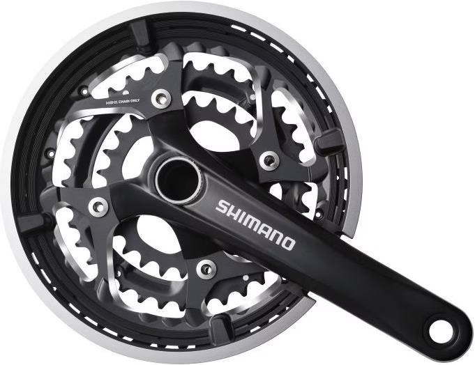 Shimano Trekking FC-T551 crankset 3x10 48/36/26 teeth including SM