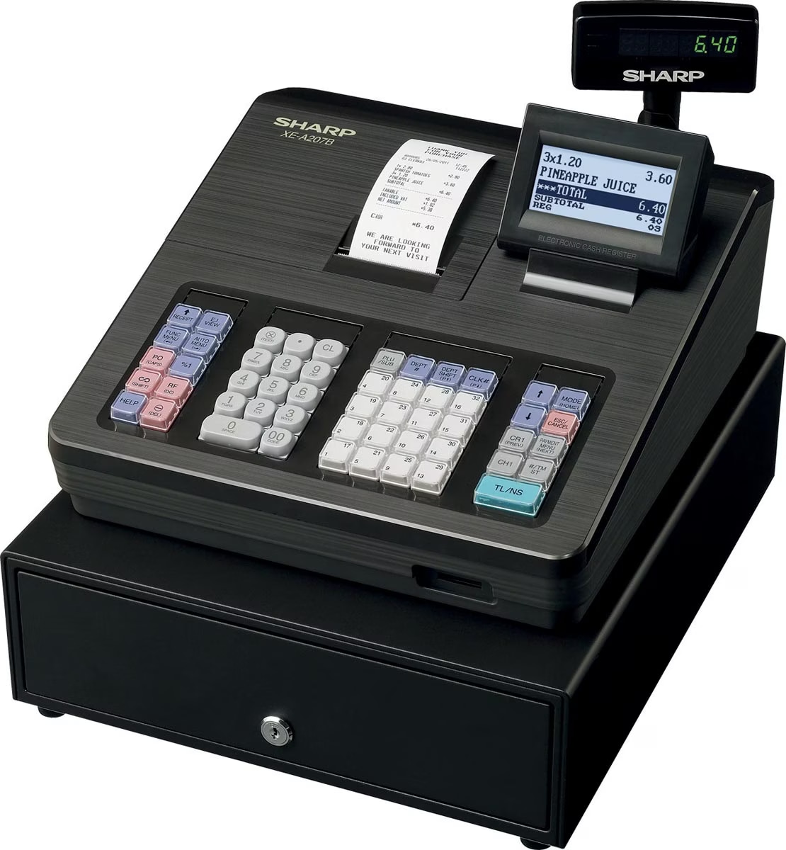 Question about Sharp Xe-A207b - Galaxus