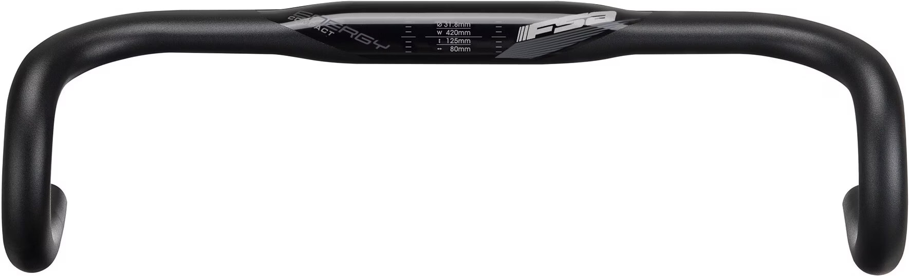 FSA Energy Compact Handlebar 31.8 Mm - Black