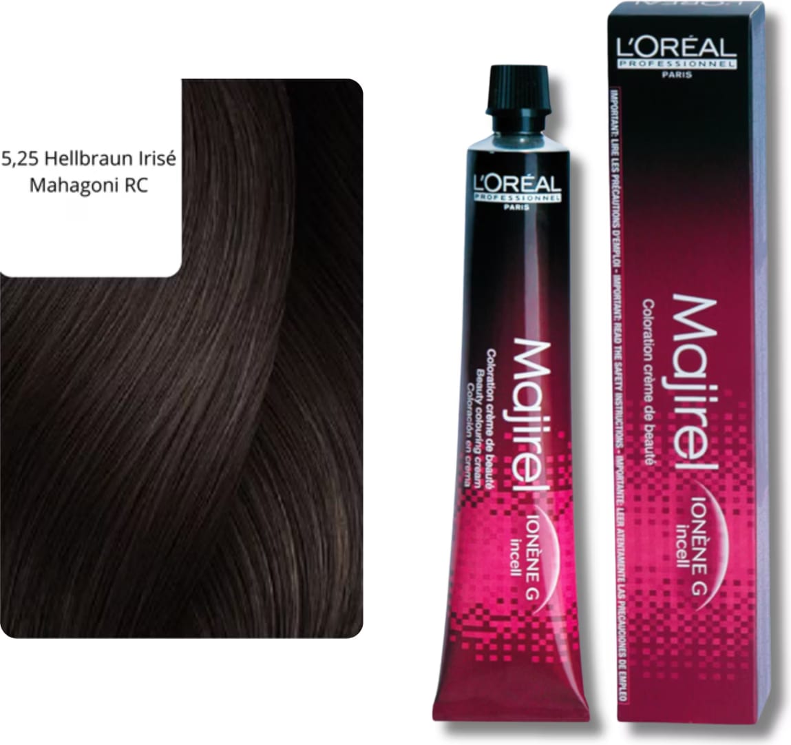 Coloration L'Oréal Professionnel Majirel 4.20 Châtain Iridisé Profond - 50 Ml Neuf