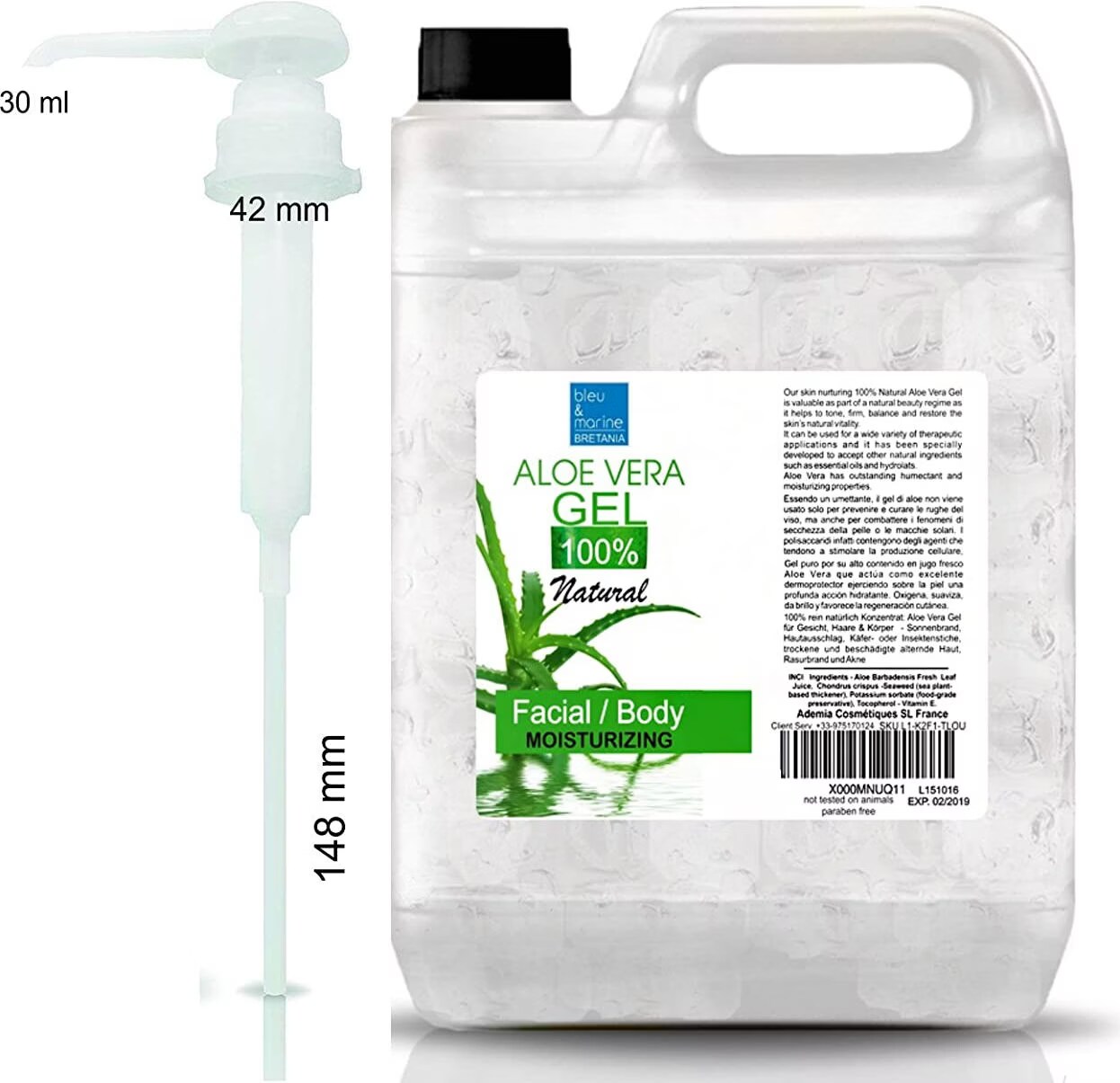 Bleu & Marine Bretania Aloe Vera Gel - buy at Galaxus - Galaxus
