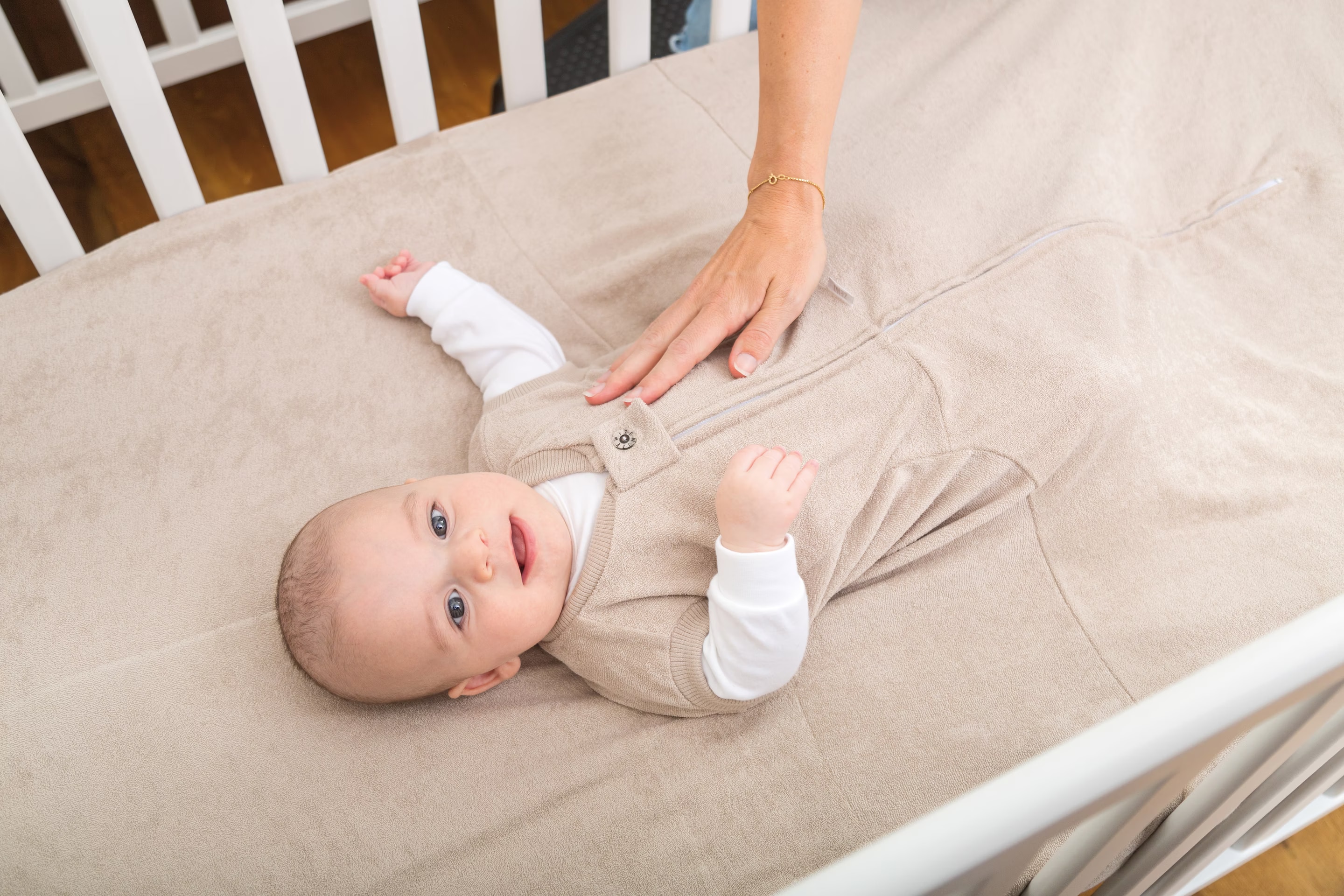 Couverture Bébé 80x110 Cm - 100% Polyester Imprimé étoiles - Grise, Unisexe - Douce Et Chaude - 13