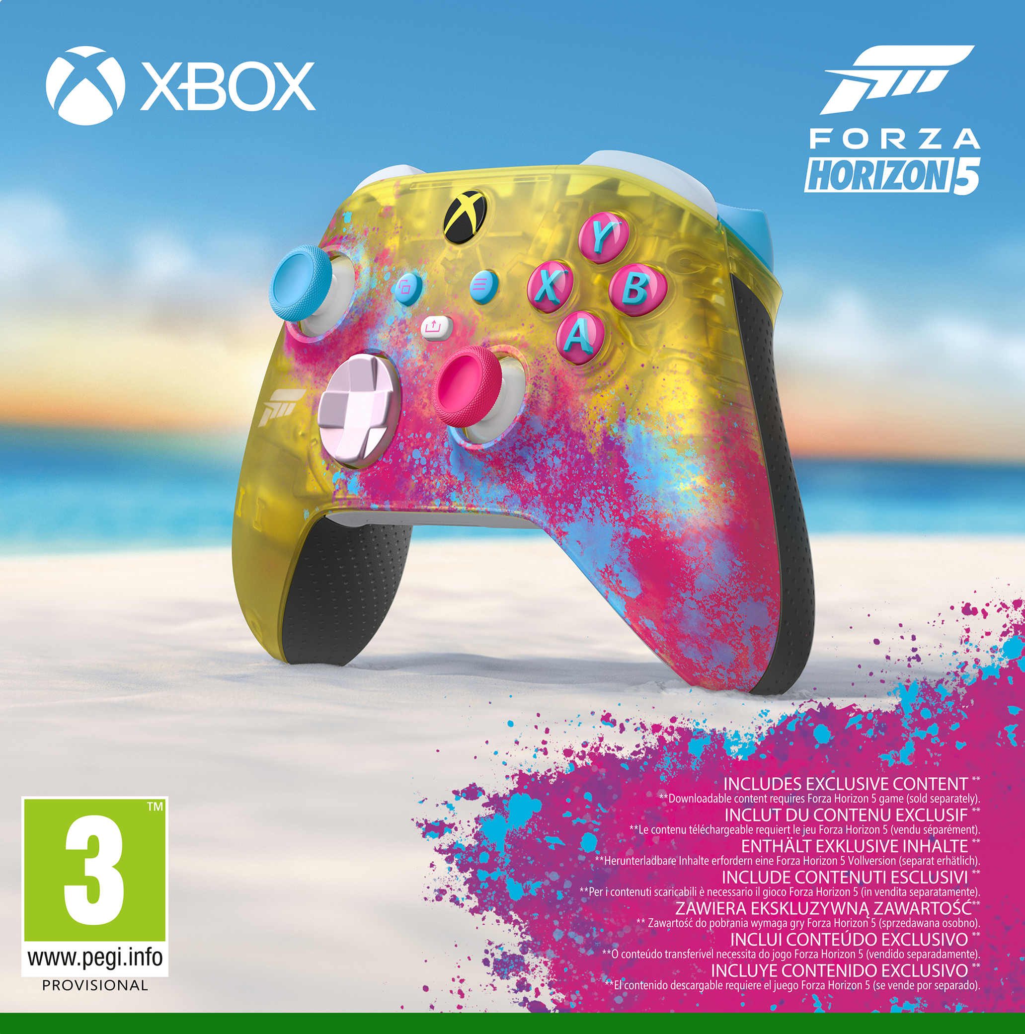 Xbox　Seriesハード　Xbox ワイヤレスコントローラー フォルツァ ホライゾン5 リミテッドエディション 51g2-GhbDKL.jpg_BO30,255,255,